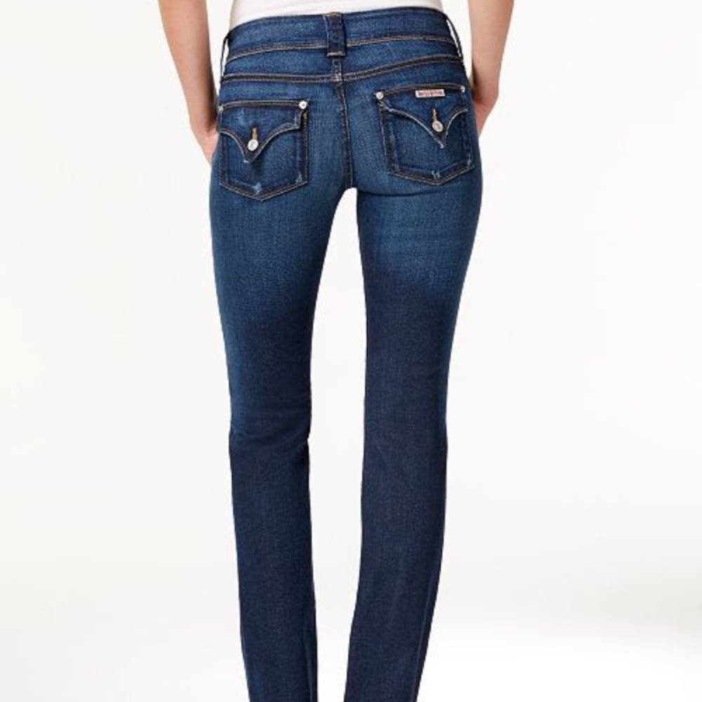 Hudson Jeans Slim Bootcut Jeans. Beth Petite baby
